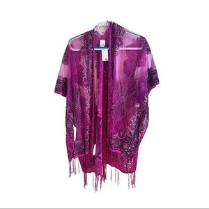 SO Open Front Kimono - OS